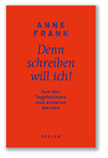 Anne Frank: Denn schreiben will ich! Cover Anne Frank: Denn schreiben will ich!