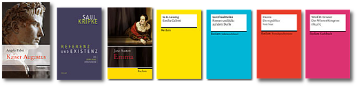 Reclam E-Books Reclam E-Books