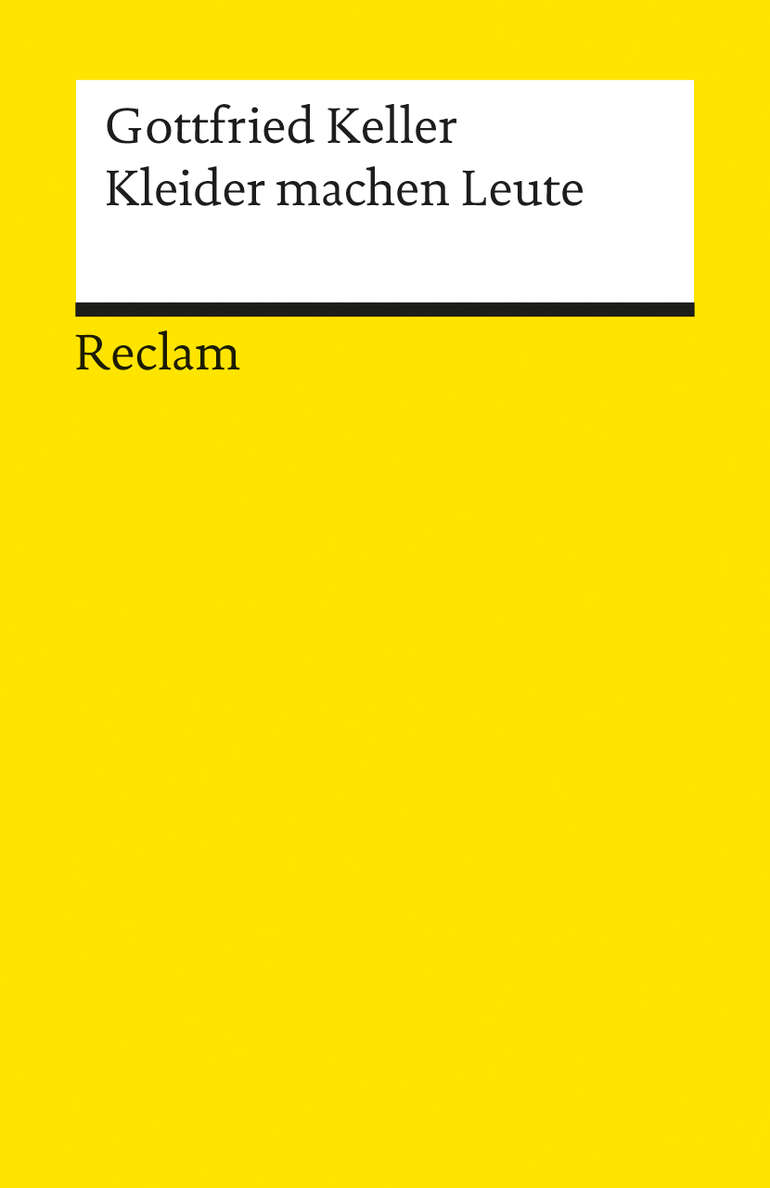 Cover von: Kleider machen Leute von Gottfried Keller