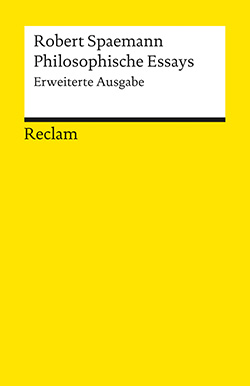Spaemann, Robert: Philosophische Essays