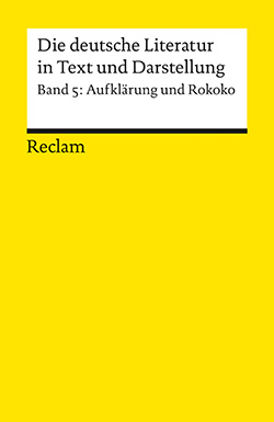 : Die deutsche Literatur. Ein Abriß in Text und Darstellung V
