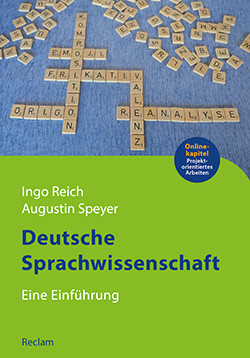 Reich Ingo Speyer Augustin Deutsche Sprachwissenschaft Reclam Verlag