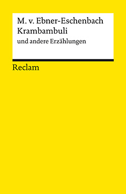 Ebner-Eschenbach, Marie von: Krambambuli und andere Erzählungen (EPUB)