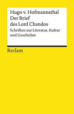 Hofmannsthal, Hugo von: Der Brief des Lord Chandos. Schriften zur Literatur, Kultur und Geschichte (EPUB)