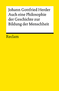 Herder, Johann Gottfried: Auch eine Philosophie der Geschichte zur Bildung der Menschheit (EPUB)