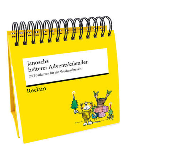 Janoschs heiterer Adventskalender. 24 Postkarten für die Weihnachtszeit