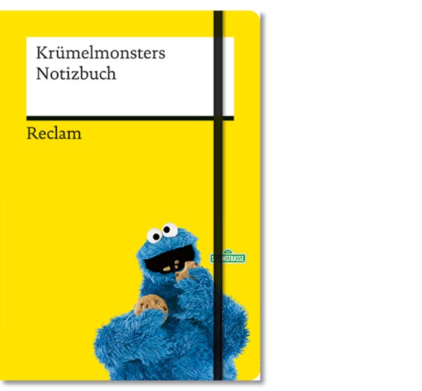 Krümelmonster Notizbuch