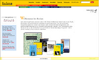 Reclam Website nach Relaunch mit Menüleiste, Coverabbildungen und Infotexten