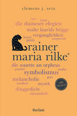 Cover von: Rainer Maria Rilke. 100 Seiten von Clemens J. Setz