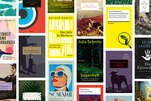 Kachel, auf der viele verschiedene Cover versetzt platziert sind. Darunter "Das Jahr in Büchern", "1984", "Herz der Finsternis", "Der Hund der Baskervilles", "Nostalgie", "Herbstgedichte" und viele mehr.
