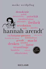 Cover von: Hannah Arendt. 100 Seiten von Maike Weißpflug