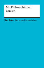 Cover von: Mit Philosophinnen denken